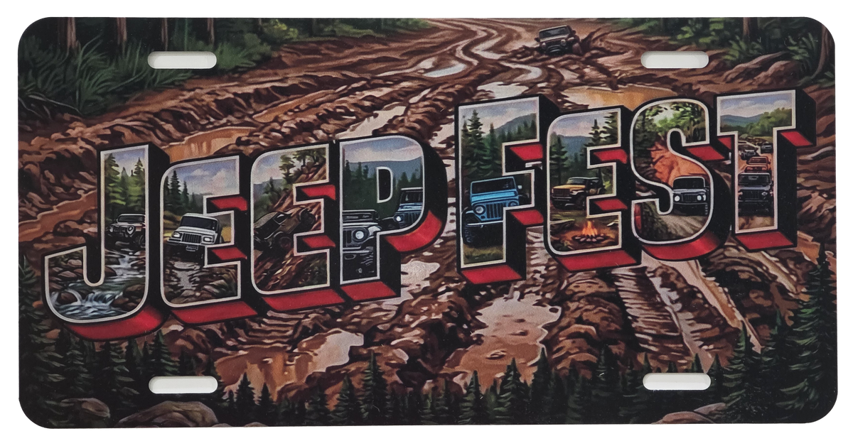 JeepFest - License Plates