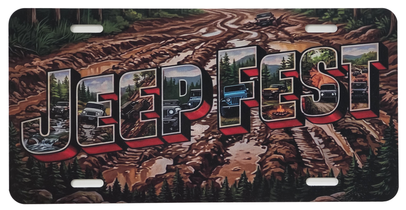 JeepFest - License Plates