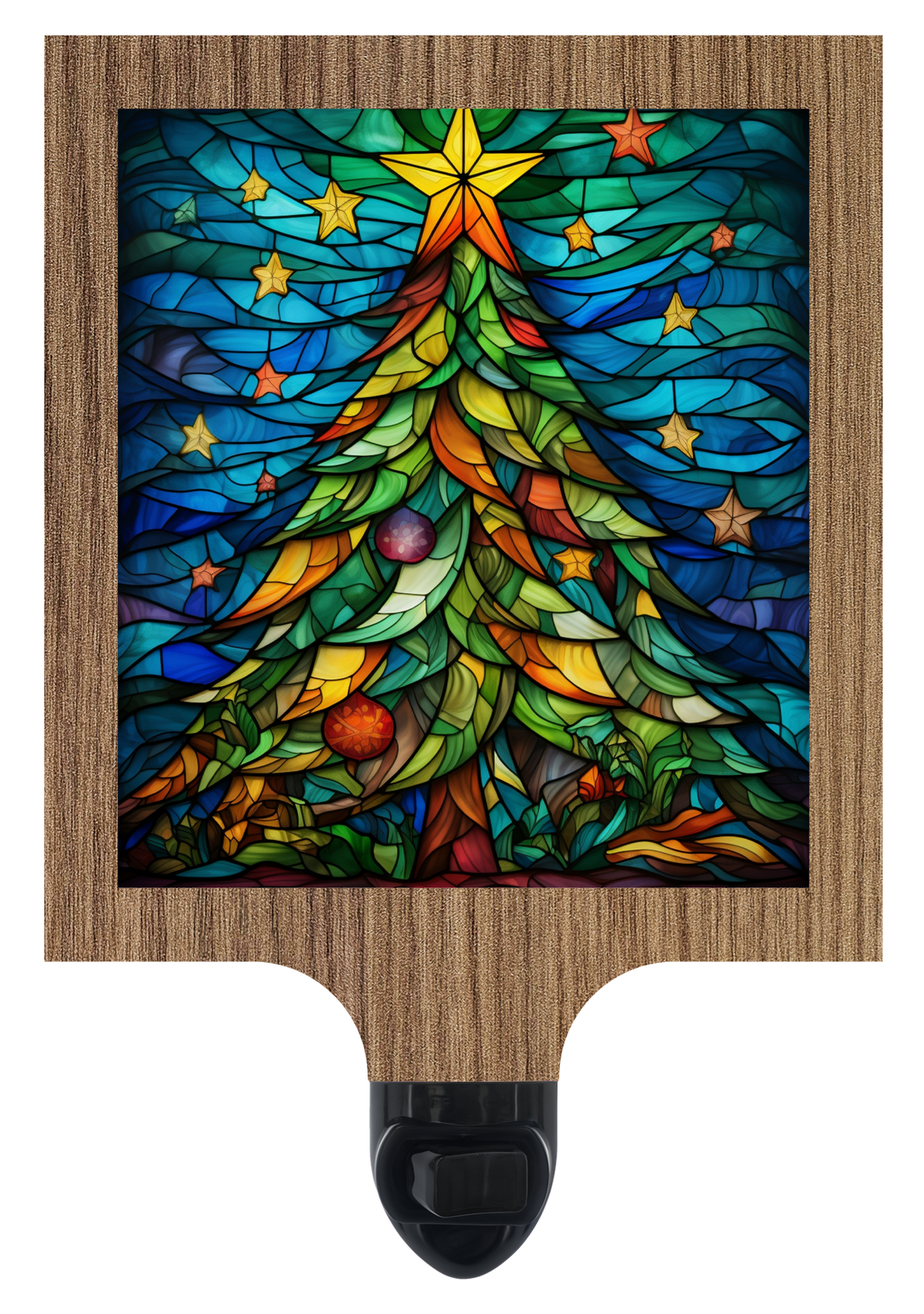 Christmas Interchangeable Nightlight | Choose Your Frame & Art