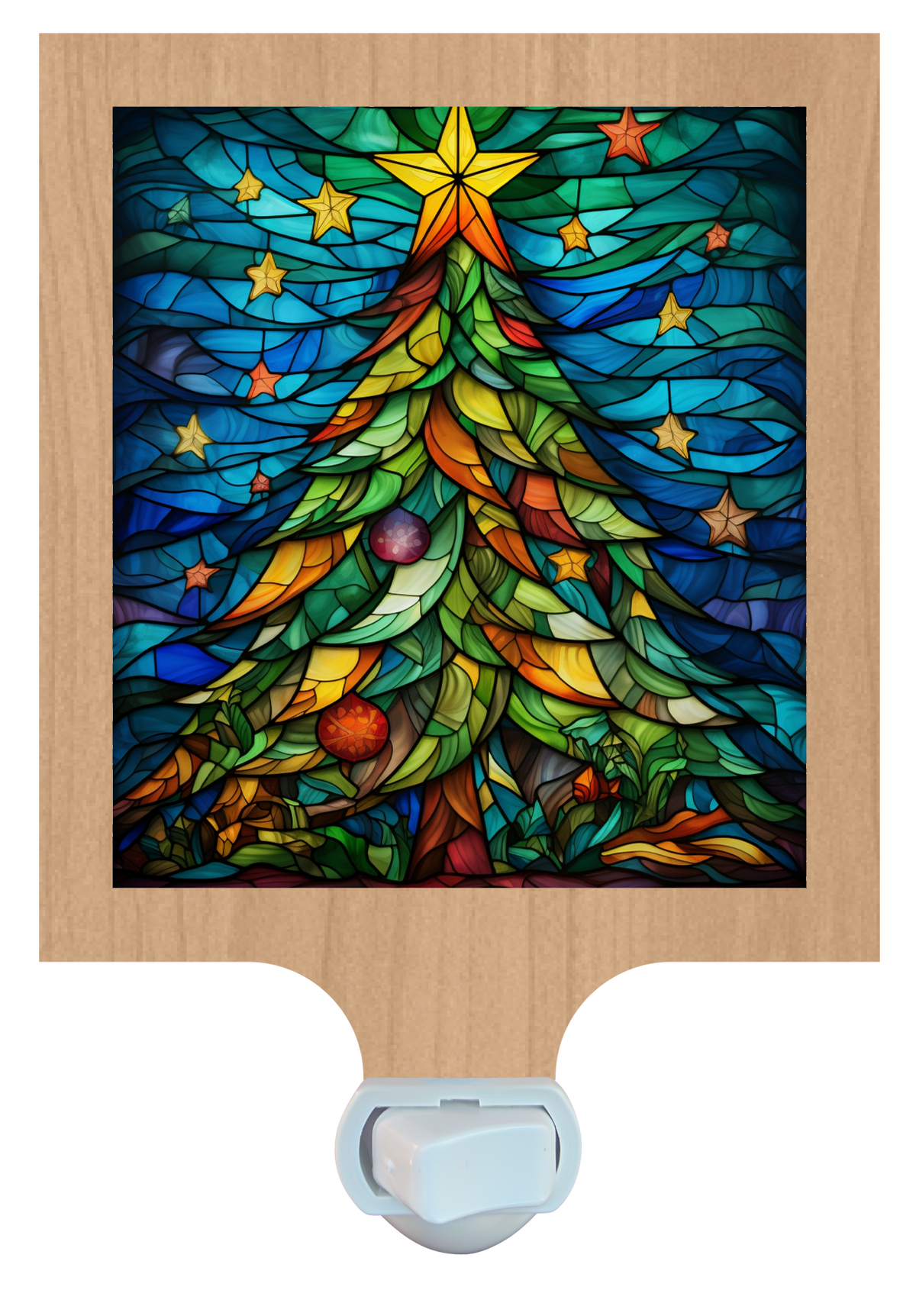 Christmas Interchangeable Nightlight | Choose Your Frame & Art