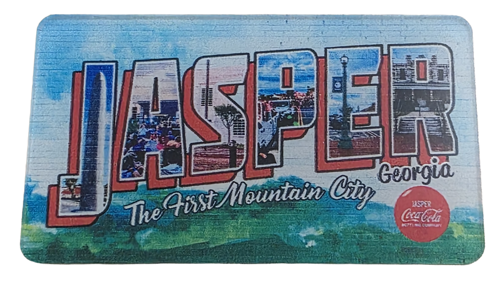 Jasper Mural 3.5" x 2" Acrylic Magnet