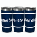 Custom Full Wrap Tumbler | Personalized with Your Artwork